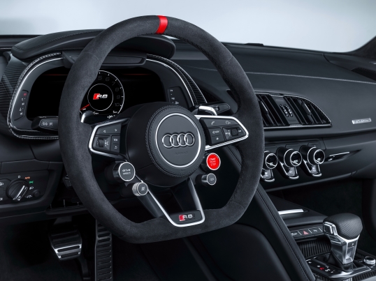 Audi R8 V10 Plus Performance Parts Edition: interior