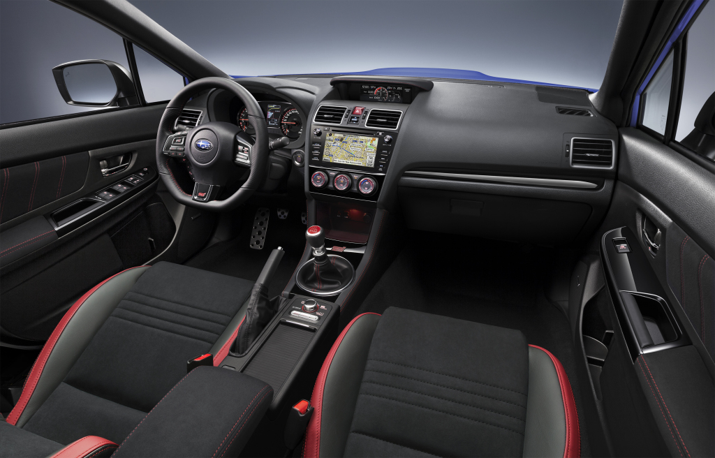 Subaru WRX STI: interior