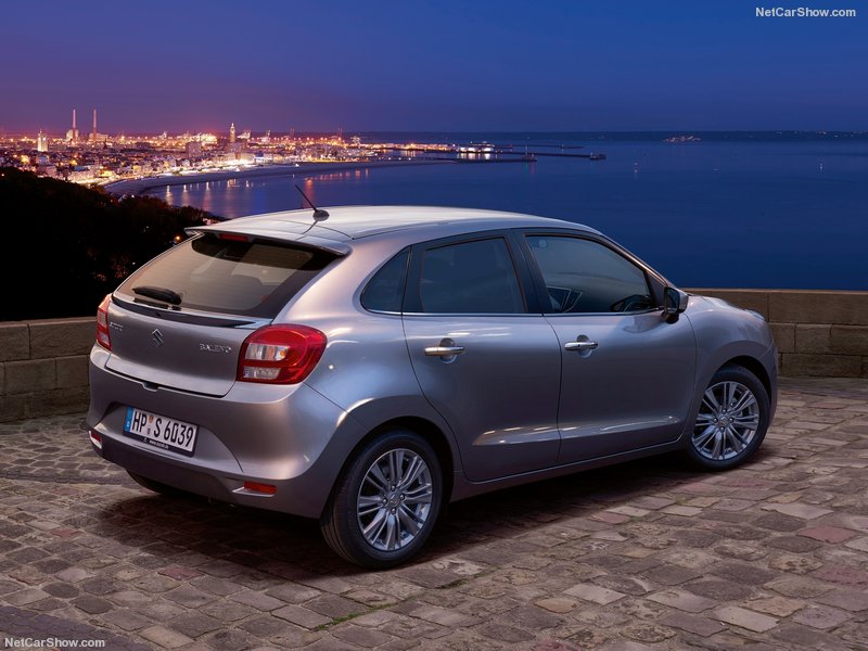 Suzuki Baleno: trasera
