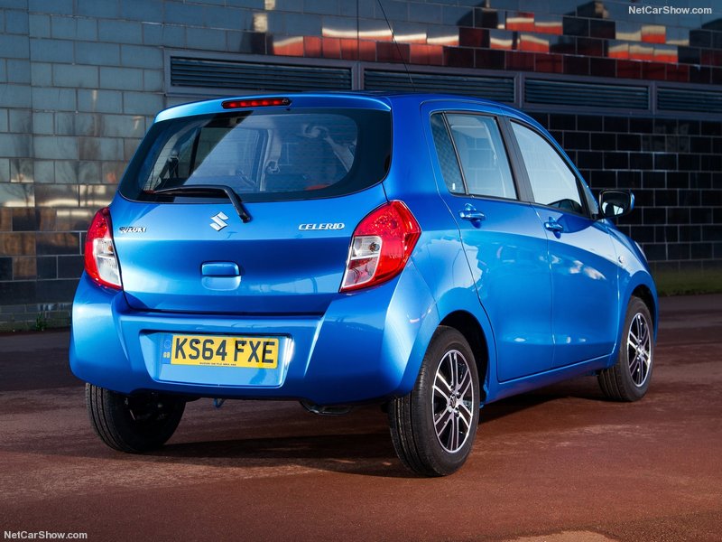 Suzuki Celerio: trasera