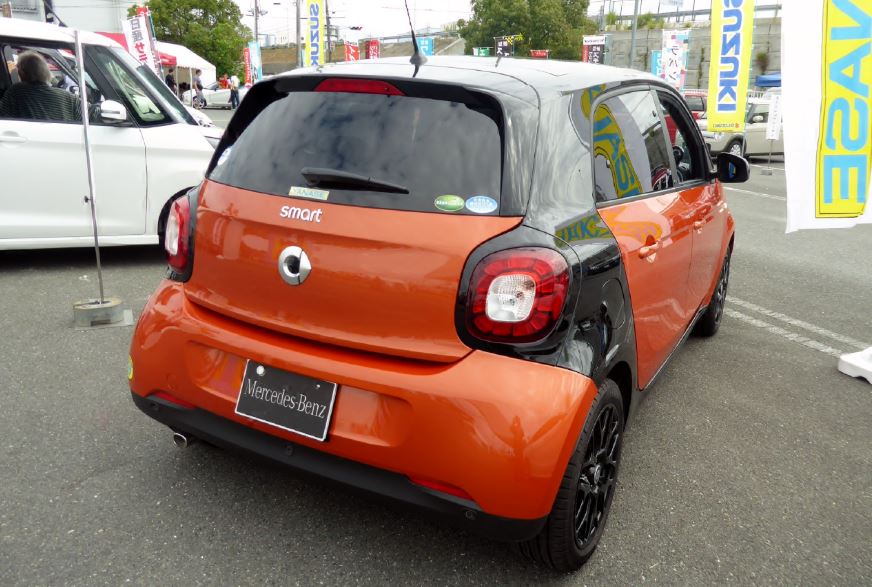 Actual Smart Forfour.