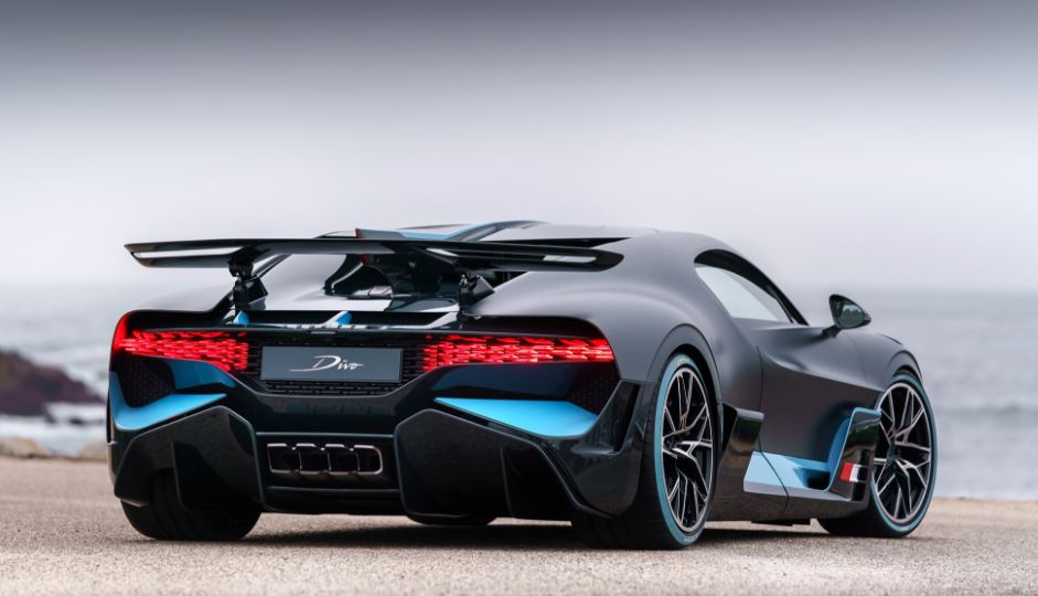 Diseño del Bugatti Divo.