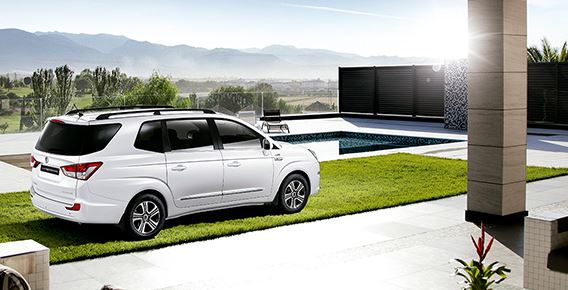 Diseño exterior del nuevo SsangYong Rodius.