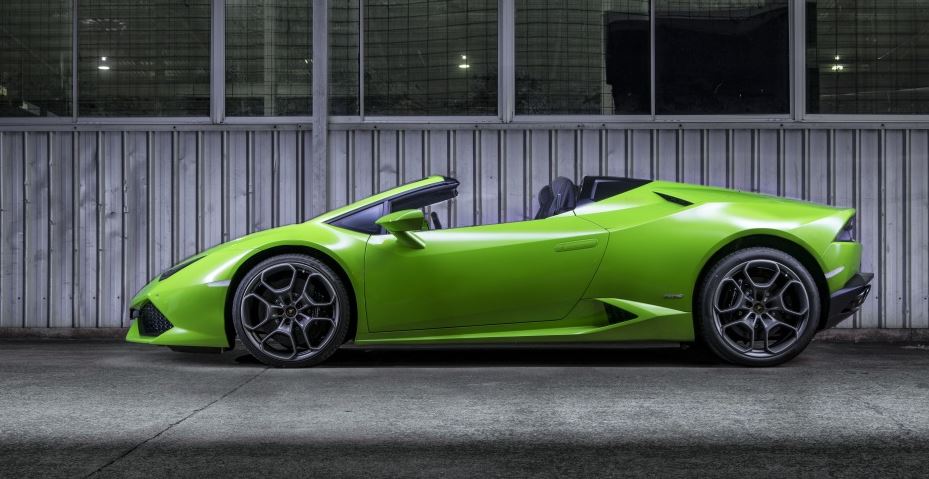 Diseño del Lamborghini Huracán.