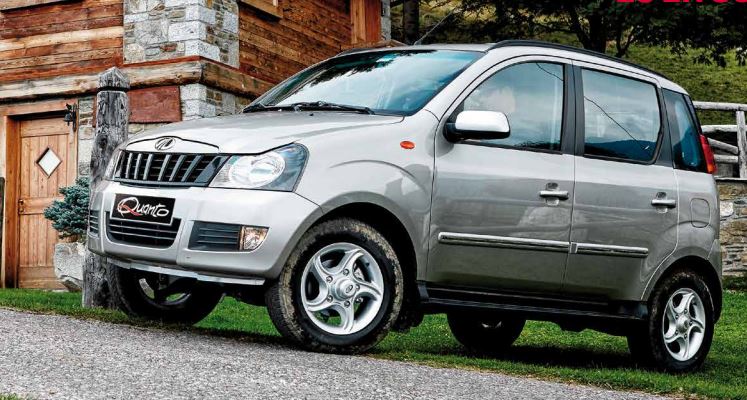 Diseño exterior del Mahindra Quanto.