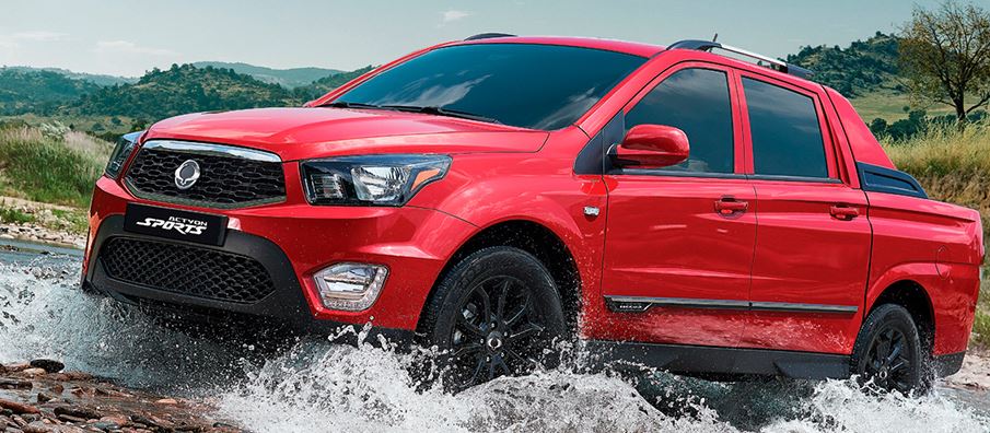 Diseño del SsangYong Sport Pick Up 2018.