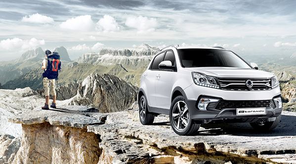 Exterior del SsangYong Korando.
