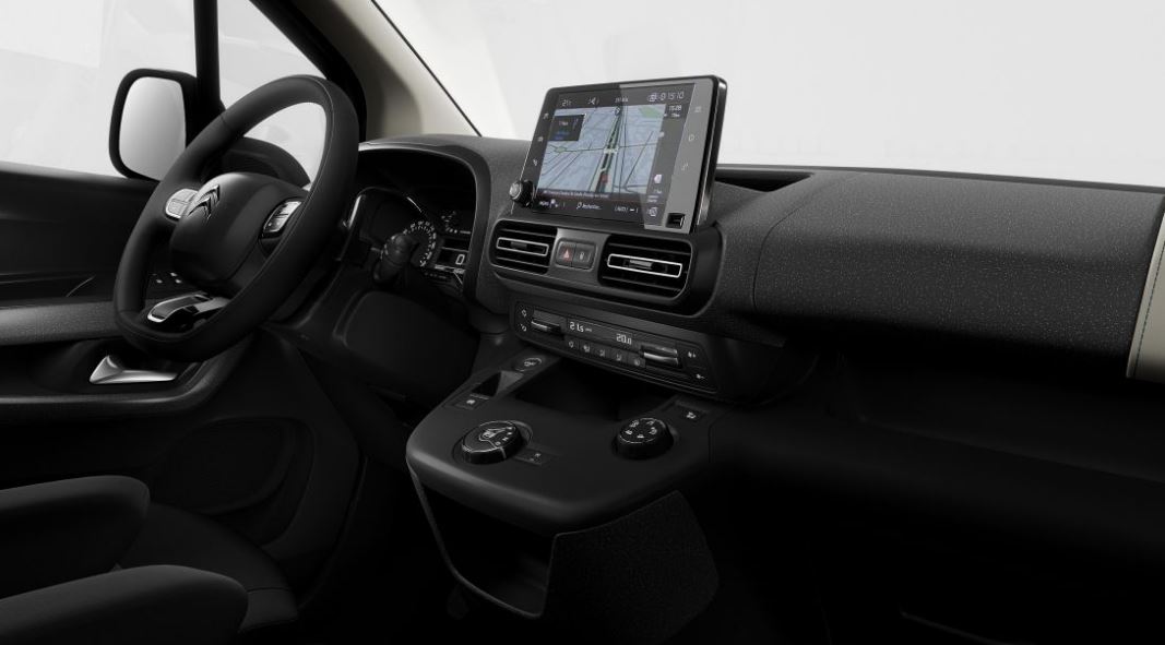 Interior del Citroën Berlingo Van 2018.