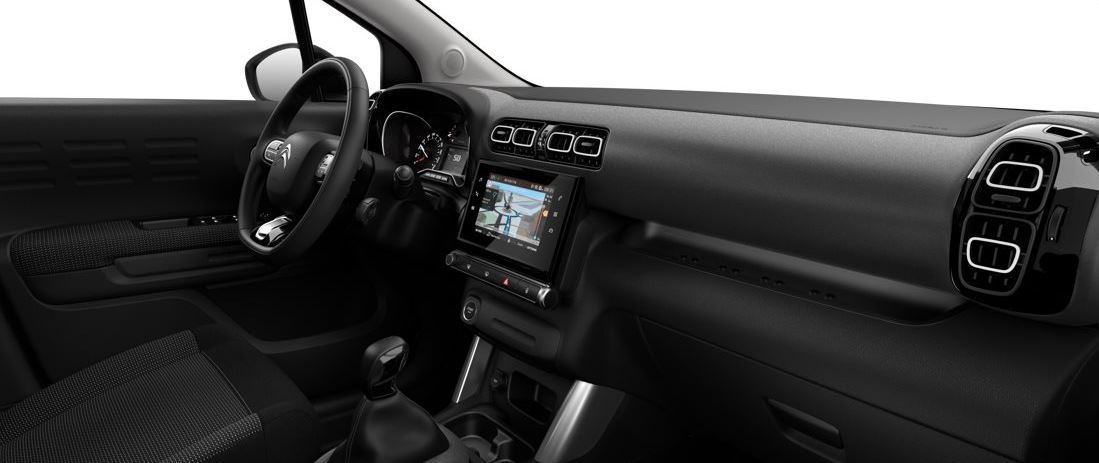 Interior del Citroën C3 Aircross 2018.