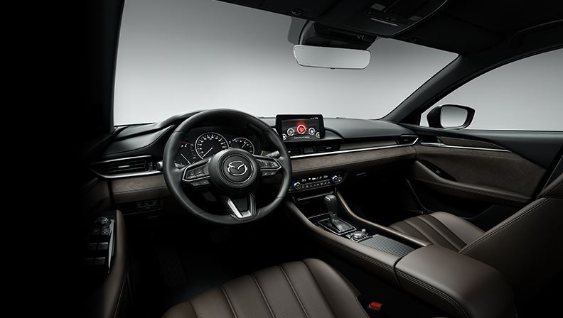 Interior del nuevo Mazda 6 2018.