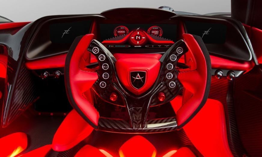 Interior del Gumpert Apollo.