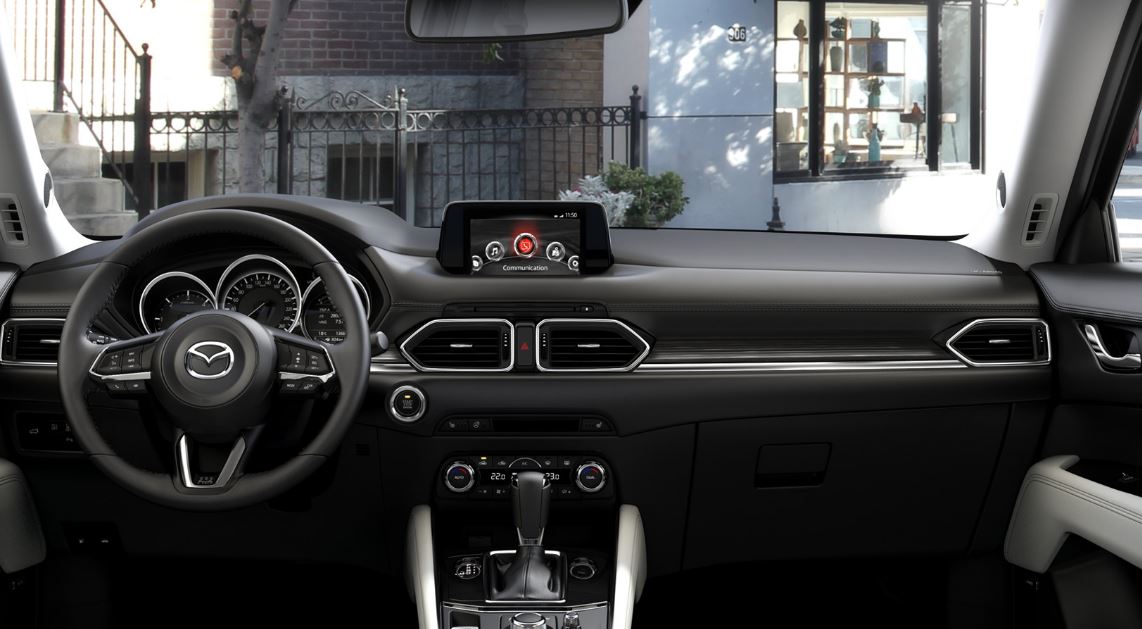 Interior del Mazda CX 5.
