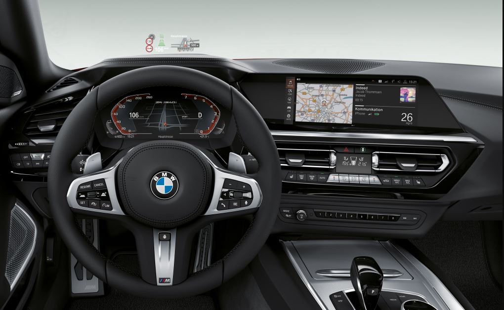 Interior del nuevo BMW Z4.