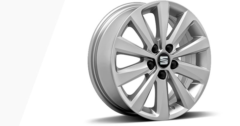 Llanta enjoy del SEAT Ibiza.
