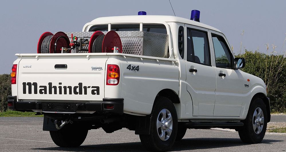 Mahindra Goa Doble Cabina para trabajar.