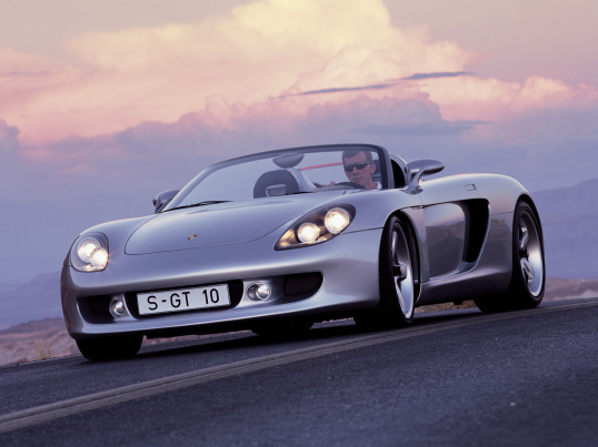 Porsche Carrera GT: frontal
