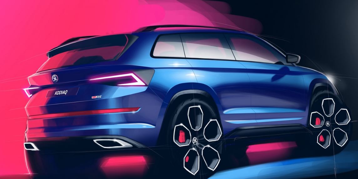 Diseño del Skoda Kodiaq RS.