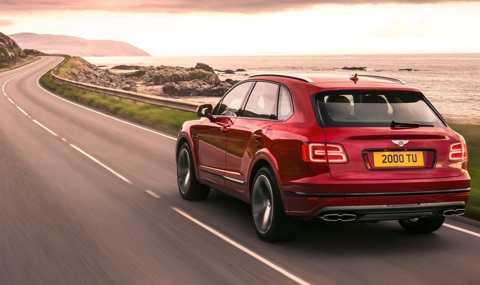 Diseño del Bentley Bentayga.