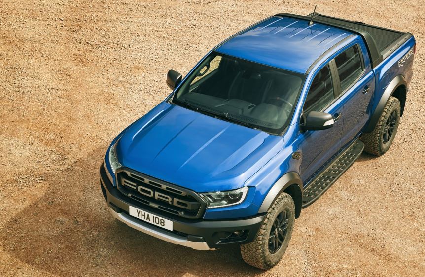 Diseño del Ford Ranger Raptor.