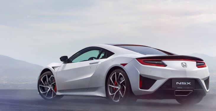 Diseño del Honda NSX.