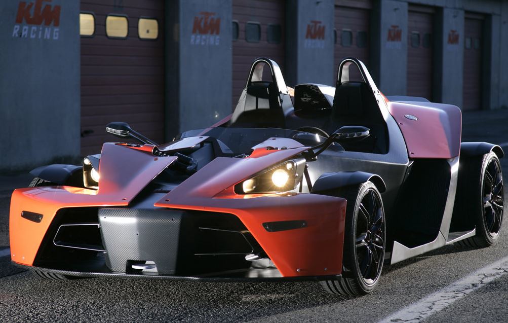 Diseño del KTM X Bow.