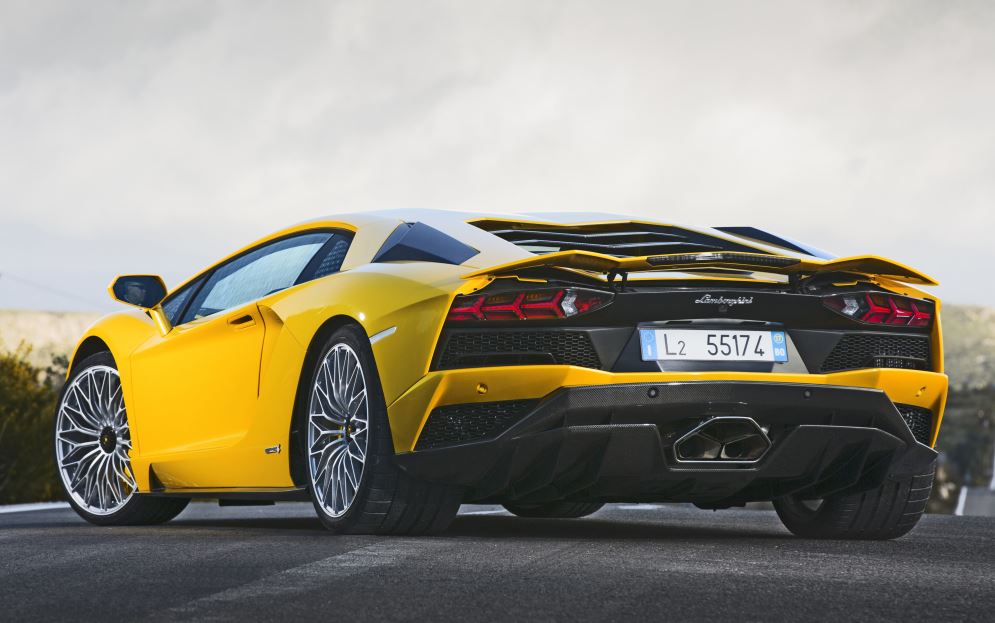 Diseño del Lamborghini Aventador S.