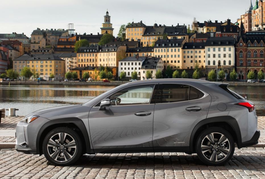 Diseño del Lexus UX 250h.