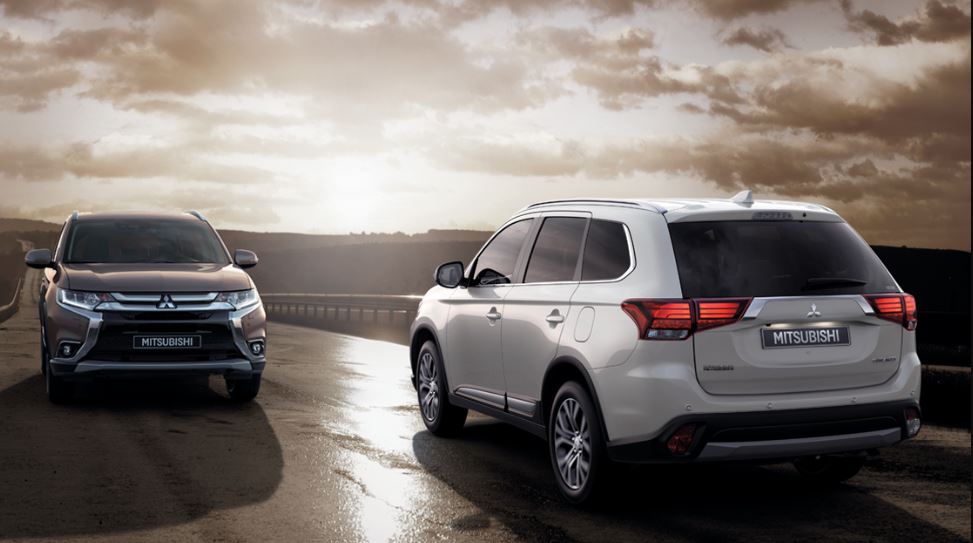 Diseño del Mitsubishi Outlander.