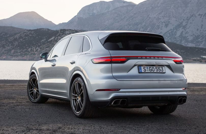 Diseño del Porsche Cayenne Turbo.