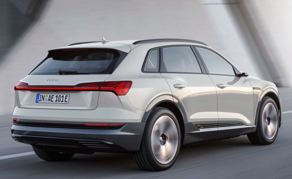 Exterior del Audi e-tron.