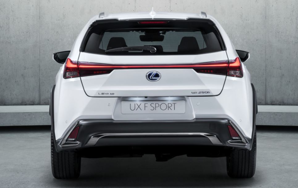 Exterior del Lexus UX 250h.