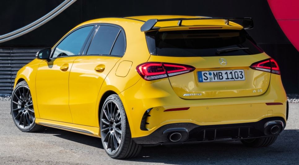 Exterior del Mercedes AMG A 35.