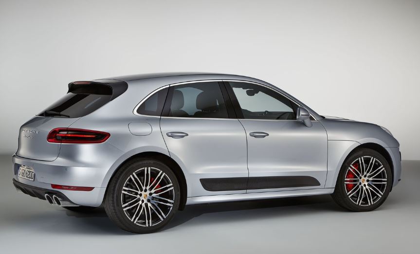 Exterior del Porsche Macan Turbo.