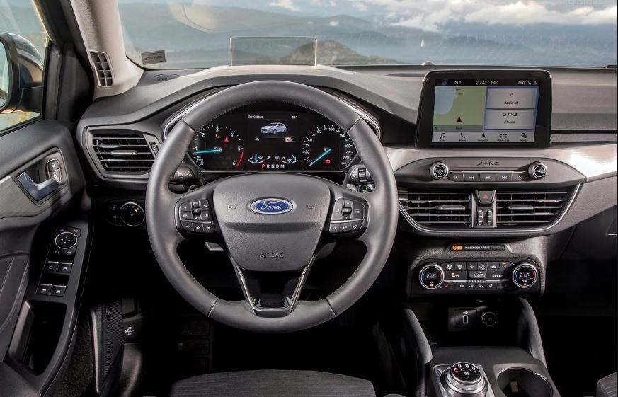 Interior del Ford Focus 2018.
