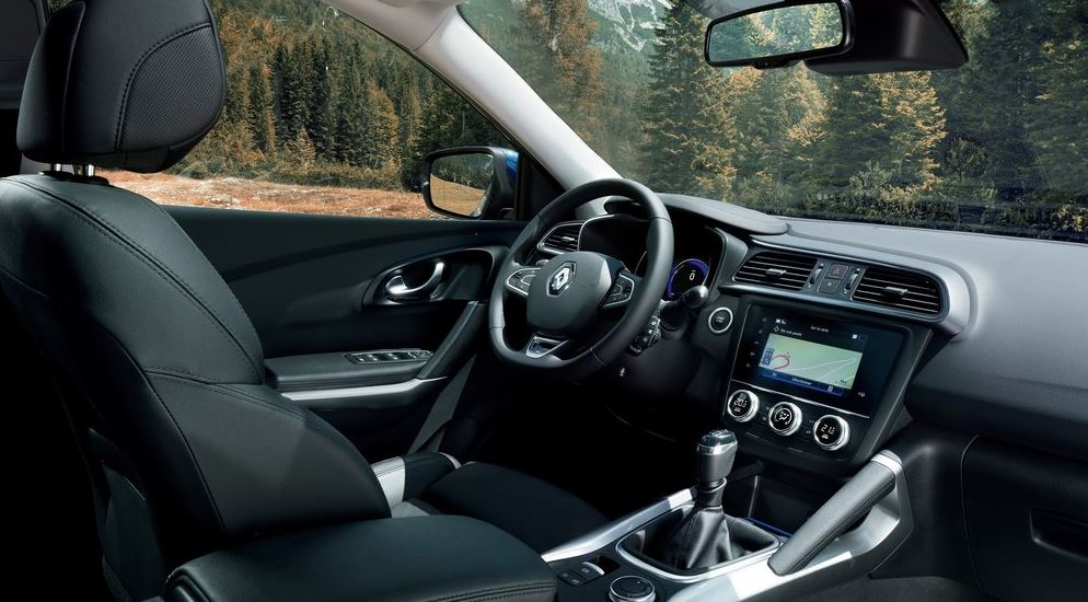 Interior del nuevo Renault Kadjar.