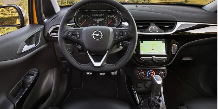 Interior Opel Corsa GSi 2018.