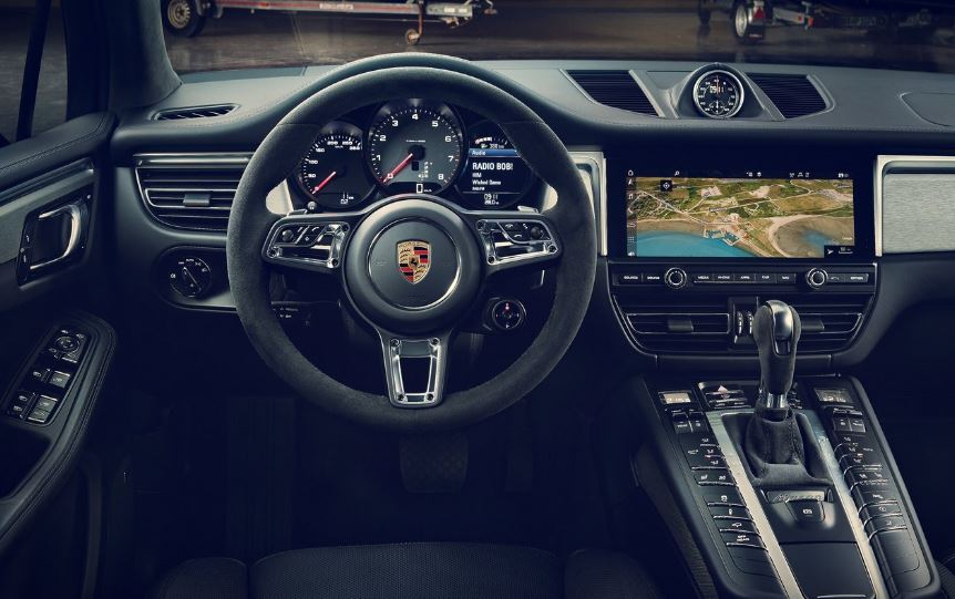 Interior del Porsche Macan.