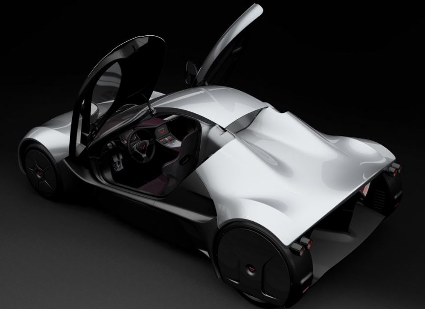 Interior del Venturi Volage concept.