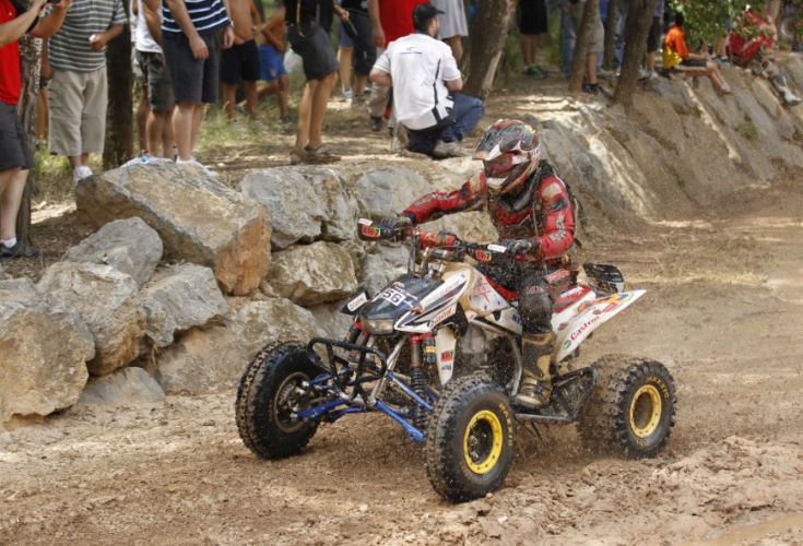 Quad Honda TRX 450R.