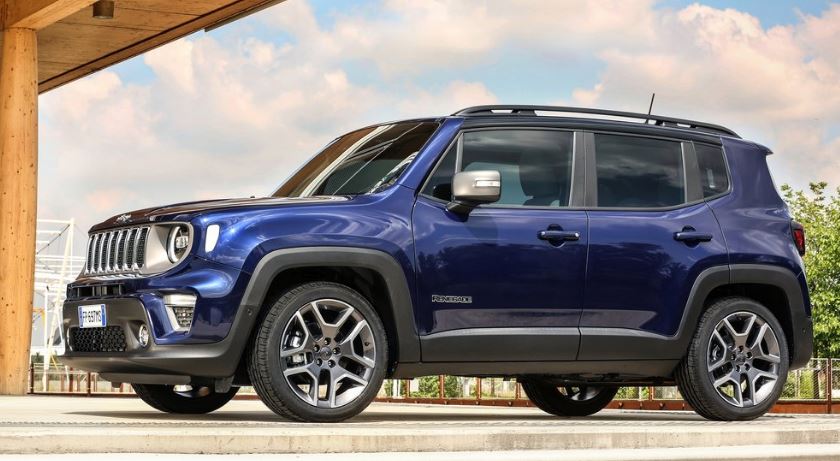 Diseño del Jeep Renegade 2019.