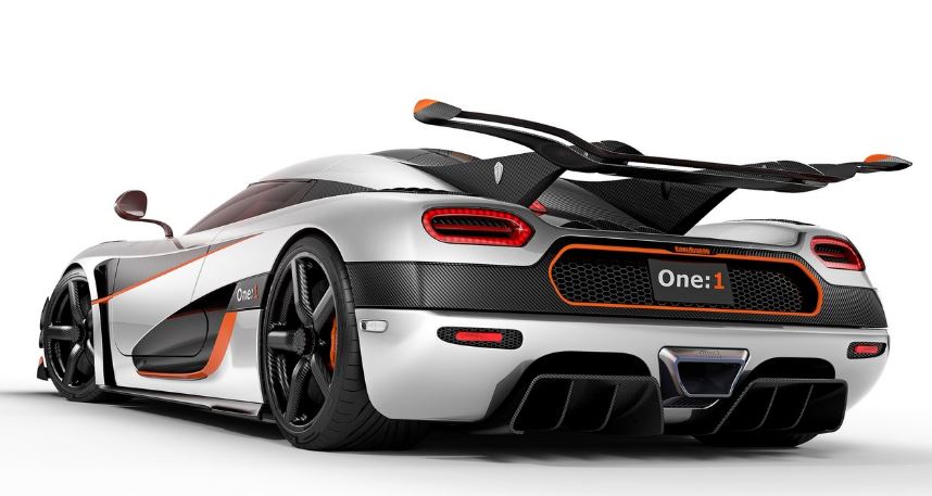 Diseño del Koenigsegg One.