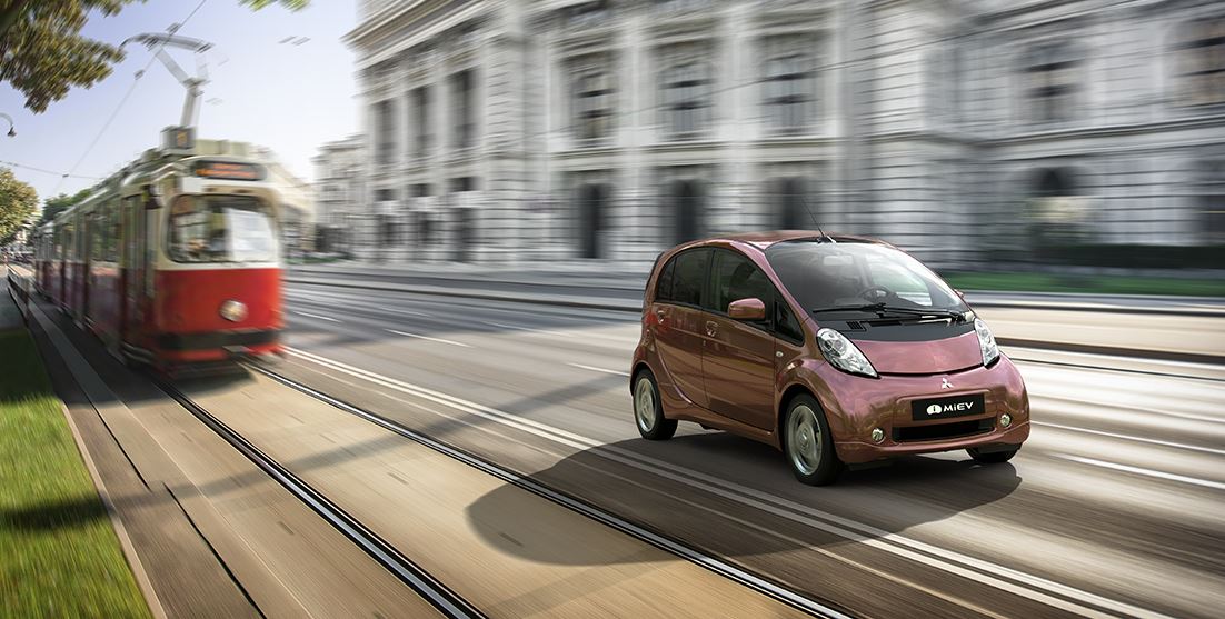 Diseño del Mitsubishi i-MiEV.