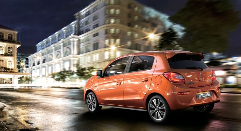 Diseño del Mitsubishi Space Star.