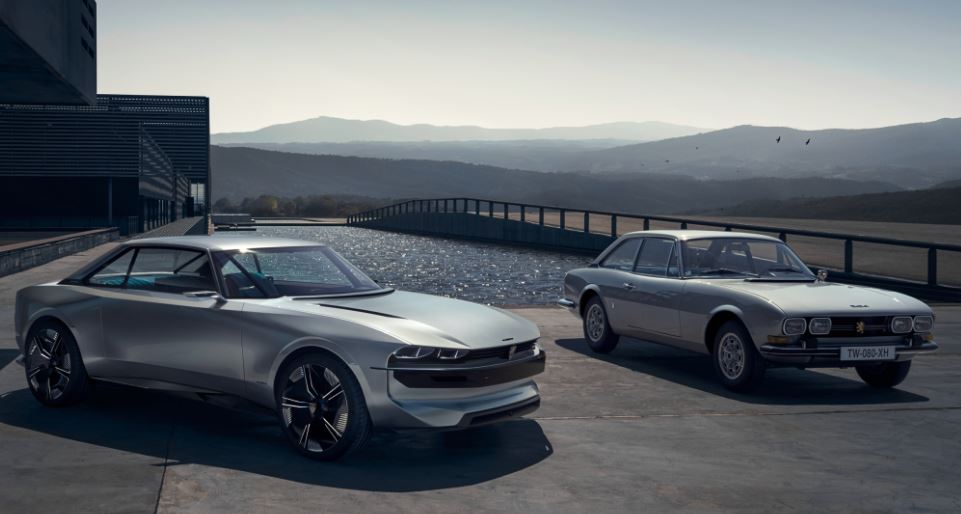 Diseño del Peugeot e-leyend Concept.