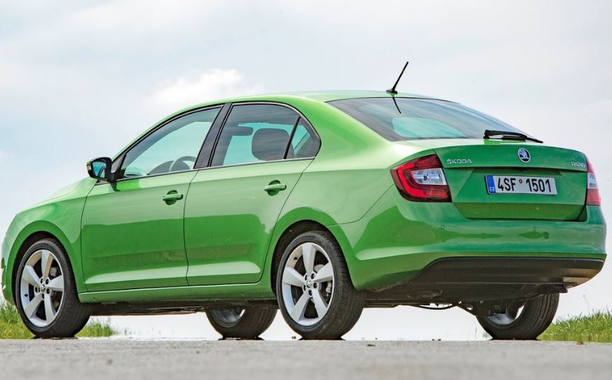 Diseño del Skoda Rapid.