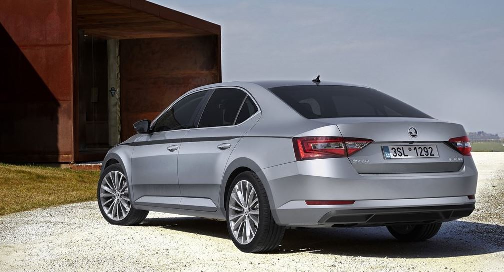 Diseño del Skoda Superb.