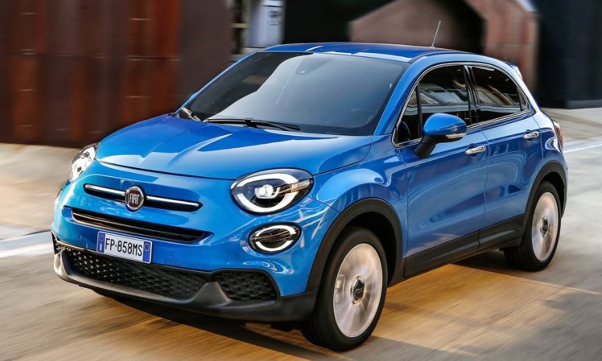 Exterior del Fiat 500 X 2019.