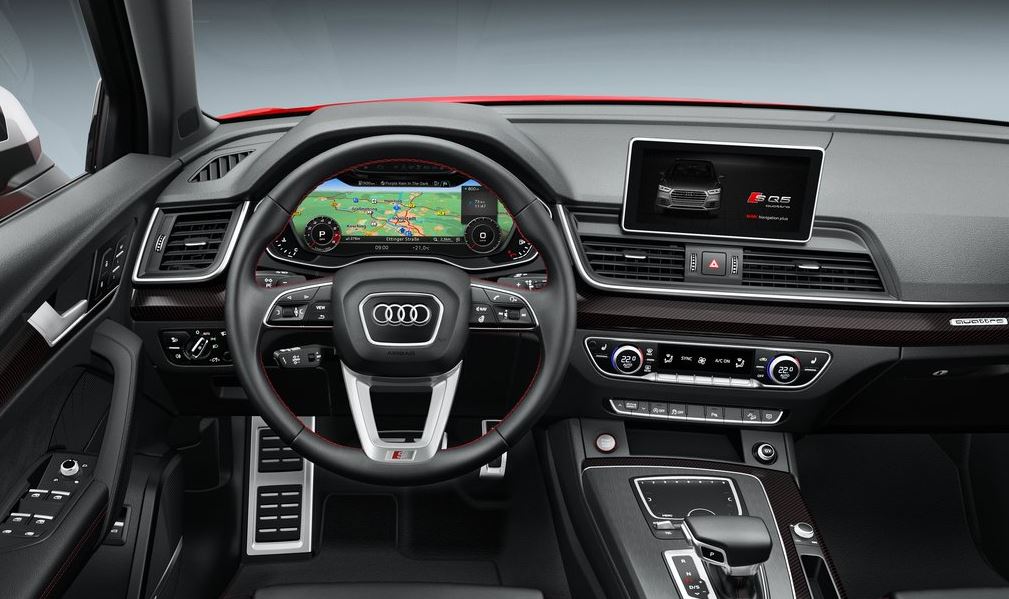 Interior del Audi SQ5.