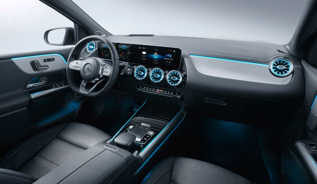 Interior del nuevo Clase B.