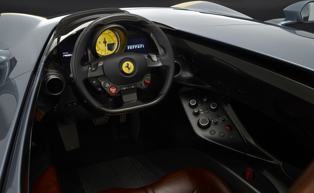 Interior del Ferrari Monza SP 1.